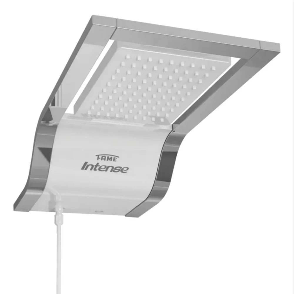 Chuveiro Elétrico Fame Intense Cromado com Espalhador Quadrado