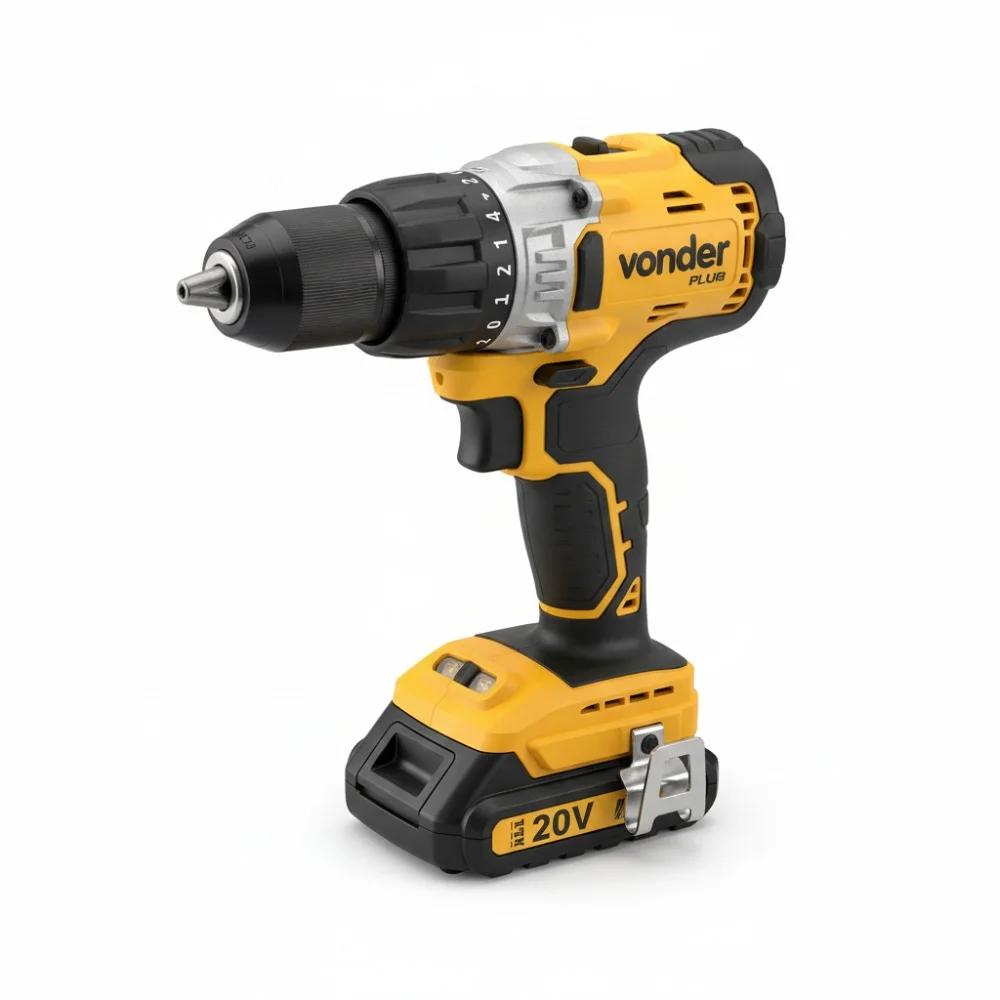 Parafusadeira/Furadeira a Bateria Vonder Plus 20V